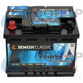 Аккумуляторная батарея JENOX Classic 62 А/ч L+