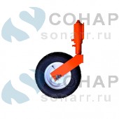 Стойка опорная с  колесом 5*10 в комп. с регул. винтом (усиленная)